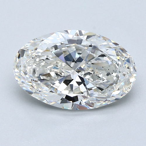 2.51 carat G-VVS2 Natūralus Oval Deimantas (1)