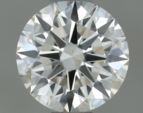 0.5 carat K-VVS2 Excellent cut Natūralus Round Deimantas (1)