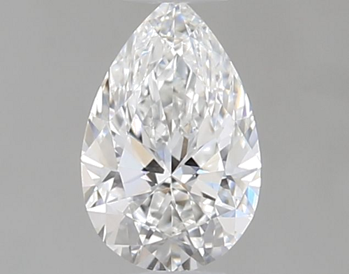 0.3 carat F-VS1 Natūralus Pear Deimantas (1)