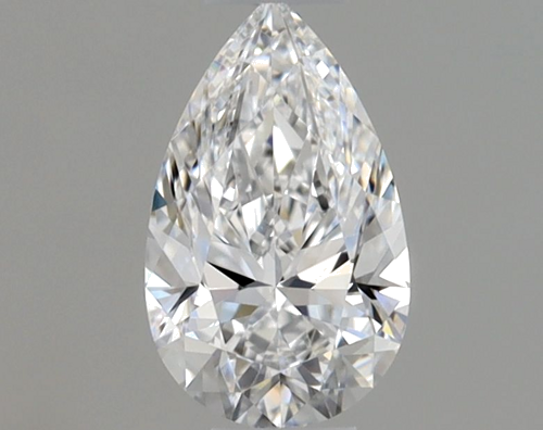 0.35 carat D-VVS1 Natūralus Pear Deimantas (1)