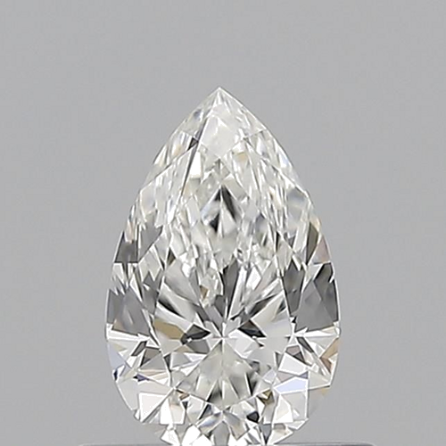 0.51 carat F-VS1 Natūralus Pear Deimantas (1)