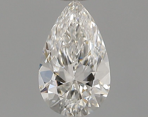 0.3 carat F-SI1 Natūralus Pear Deimantas (1)