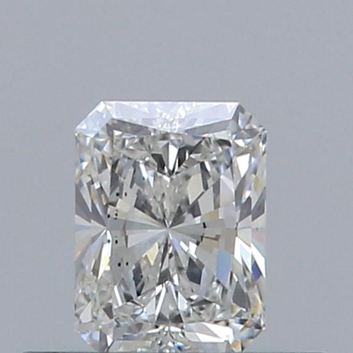 0.4 carat G-SI1 Natūralus Radiant Deimantas (1)