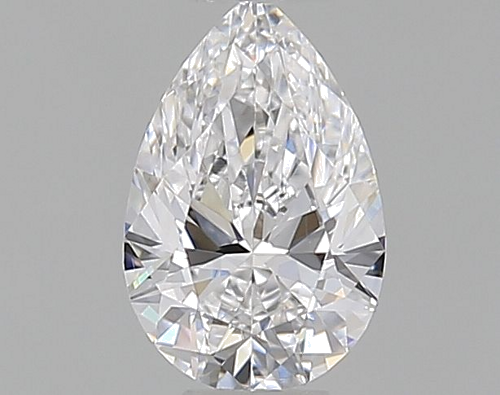 0.27 carat D-IF Natūralus Pear Deimantas (1)