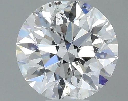 0.3 carat D-SI2 Excellent cut Natūralus Round Deimantas (1)