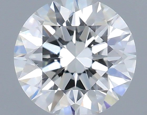 0.38 carat F-VVS1 Excellent cut Natūralus Round Deimantas (1)