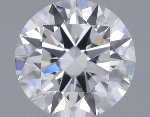 0.46 carat E-VVS2 Excellent cut Natūralus Round Deimantas (1)