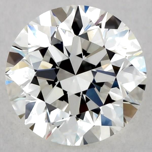 0.6 carat H-VVS2 Excellent cut Natūralus Round Deimantas (1)