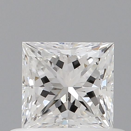0.5 carat F-VS2 Natūralus Princess Deimantas (1)