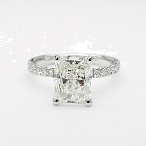 3.53 carat I-VS2 Natūralus Radiant Deimantas (1)