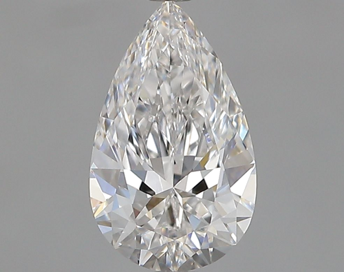 0.72 carat E-VVS2 Natūralus Pear Deimantas (1)