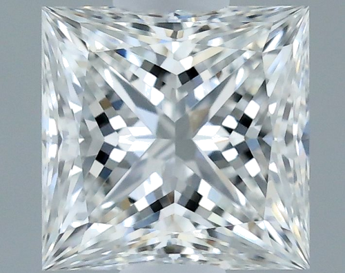 0.4 carat E-VVS1 Natūralus Princess Deimantas (1)