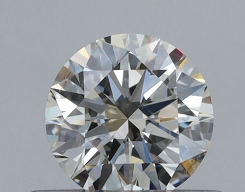0.5 carat J-SI2 Excellent cut Natūralus Round Deimantas (1)