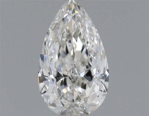 0.4 carat G-IF Natūralus Pear Deimantas (1)