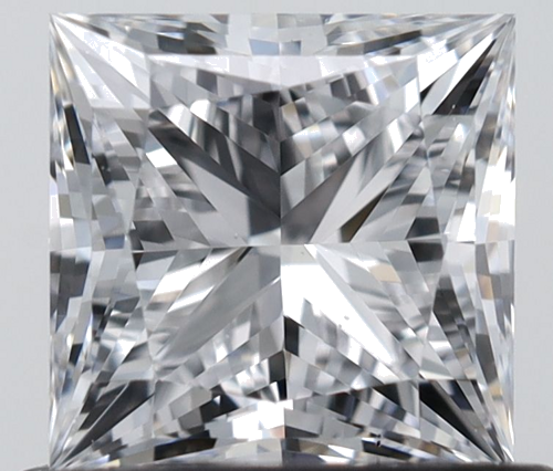 0.7 carat D-VS2 Natūralus Princess Deimantas (1)