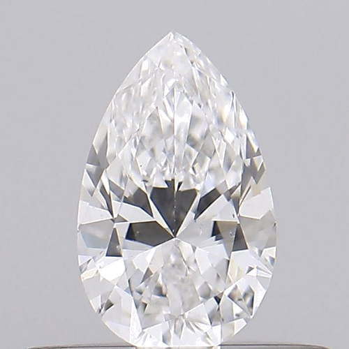 0.3 carat E-SI1 Natūralus Pear Deimantas (1)