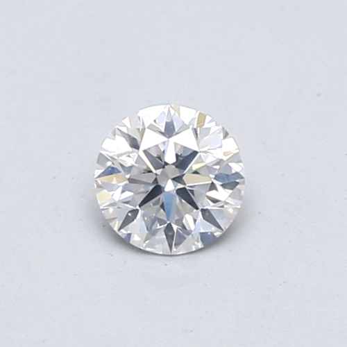 0.4 carat F-SI2 Excellent cut Natūralus Round Deimantas (1)