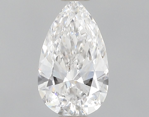 0.4 carat D-VVS2 Natūralus Pear Deimantas (1)