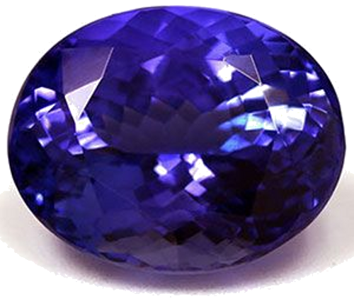 5.25 carat BLUE Oval Tanzanite (1)