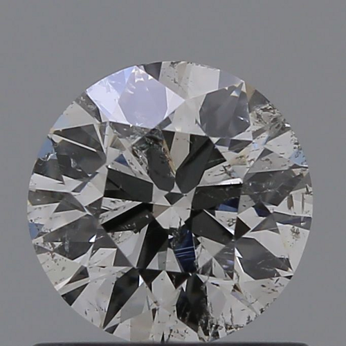 0.6 carat F-SI1 Excellent cut Natūralus Round Deimantas (1)