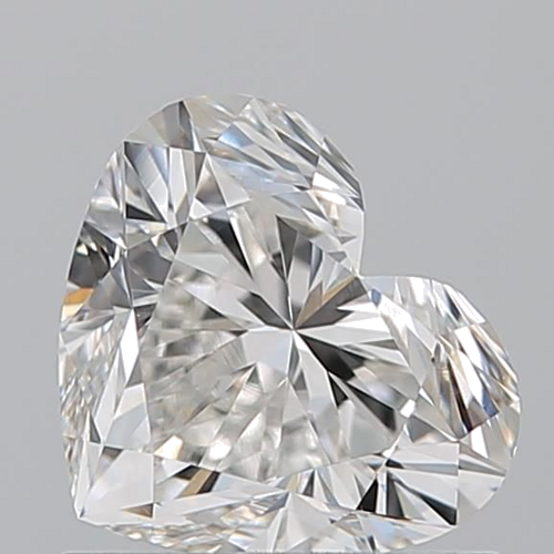 1.03 carat H-VVS2 Natūralus Heart Deimantas (1)