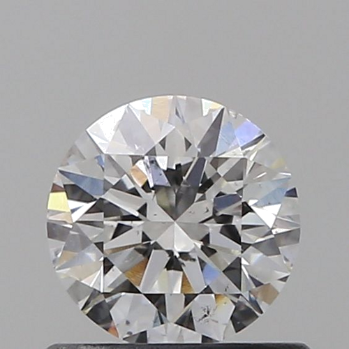 0.61 carat F-SI2 Excellent cut Natūralus Round Deimantas (1)