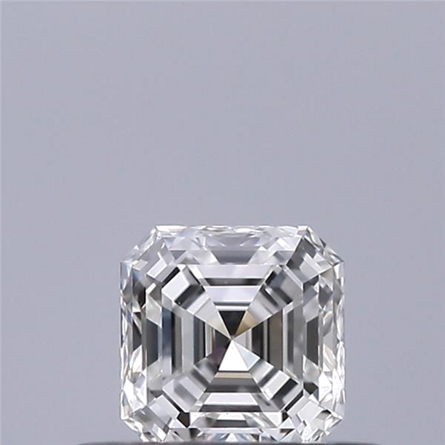 0.3 carat F-VVS2 Natūralus Asscher Deimantas (1)