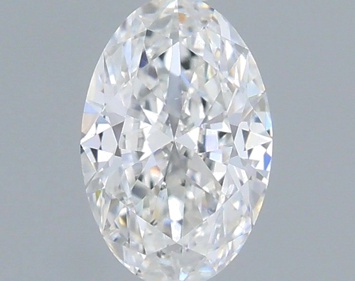 0.4 carat F-SI1 Natūralus Oval Deimantas (1)