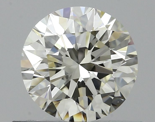 0.5 carat K-VVS2 Excellent cut Natūralus Round Deimantas (1)