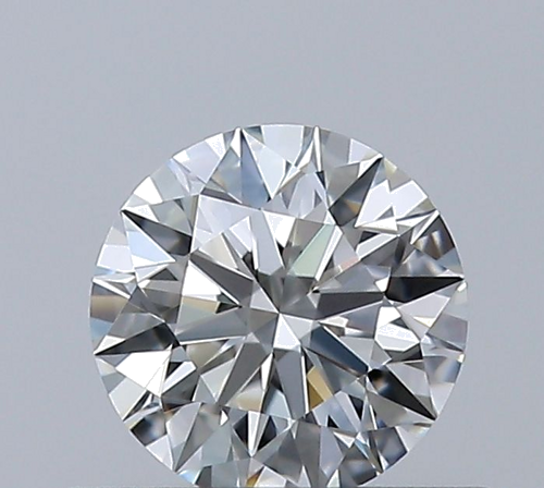 0.37 carat H-IF Excellent cut Natūralus Round Deimantas (1)