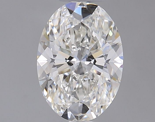0.62 carat G-VVS2 Natūralus Oval Deimantas (1)