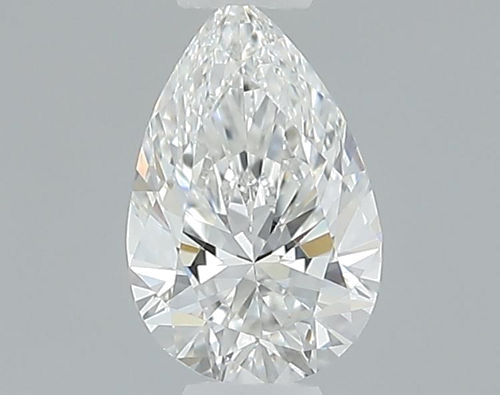 0.37 carat F-VS2 Natūralus Pear Deimantas (1)
