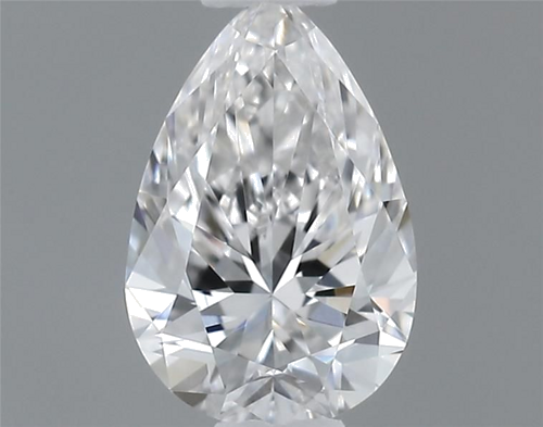 0.3 carat E-VVS1 Natūralus Pear Deimantas (1)