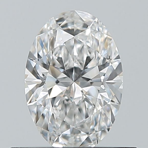0.52 carat E-VS1 Natūralus Oval Deimantas (1)