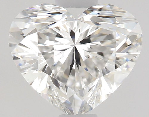 0.91 carat F-VS2 Natūralus Heart Deimantas (1)
