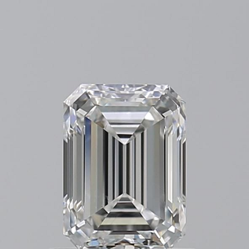0.9 carat F-SI1 Natūralus Emerald Deimantas (1)