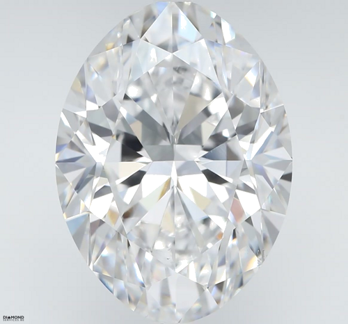 5.04 carat D-VS2 Natūralus Oval Deimantas (1)