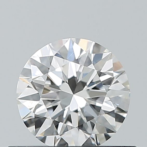 0.51 carat F-VVS2 Excellent cut Natūralus Round Deimantas (1)