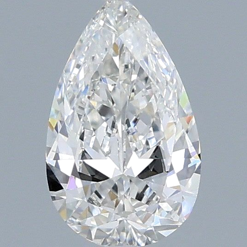 0.4 carat F-SI1 Natūralus Pear Deimantas (1)