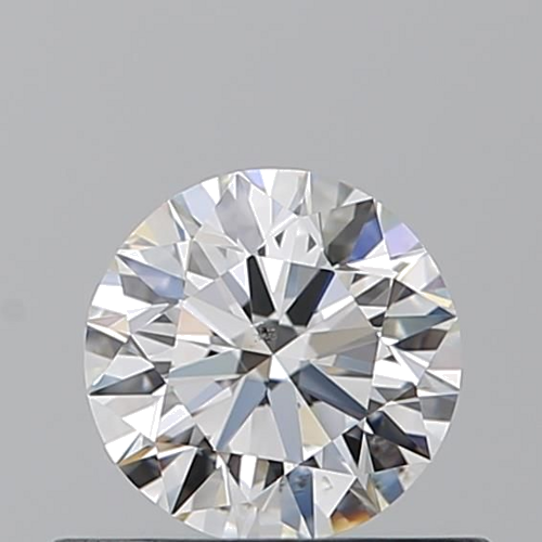 0.5 carat F-SI2 Excellent cut Natūralus Round Deimantas (1)