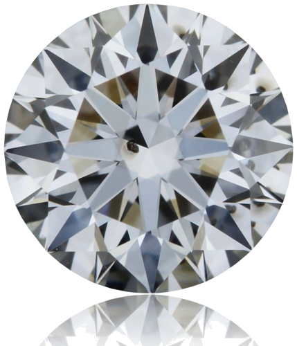 0.5 carat H-SI2 Very Good cut Natūralus Round Deimantas (1)
