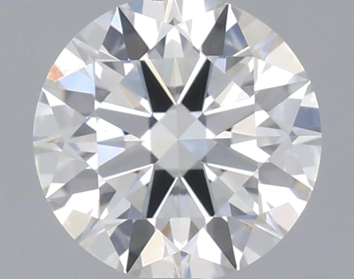 0.41 carat F-VVS1 Excellent cut Natūralus Round Deimantas (1)