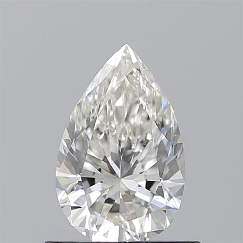 0.7 carat H-SI1 Natūralus Pear Deimantas (1)