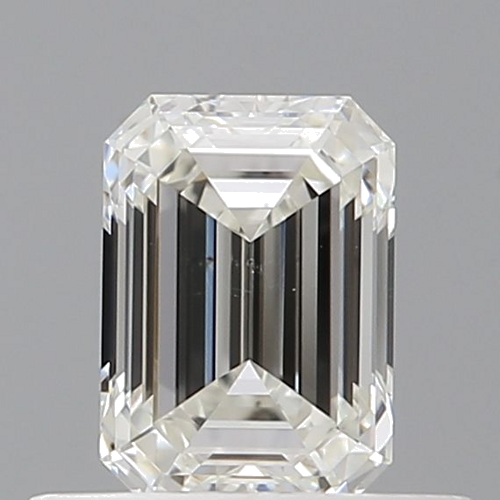 0.53 carat I-VS2 Natūralus Emerald Deimantas (1)