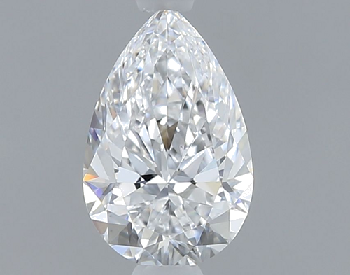 0.42 carat D-VS1 Natūralus Pear Deimantas (1)