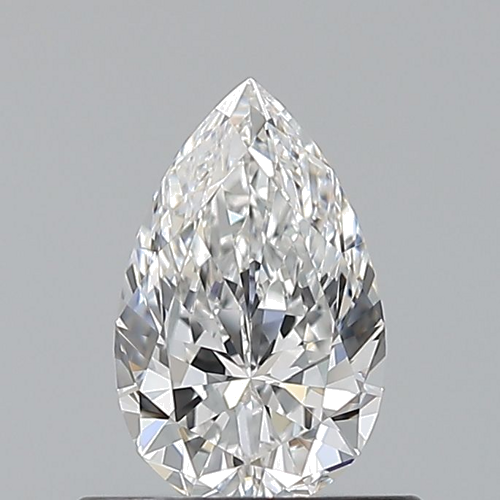 0.58 carat E-VVS1 Natūralus Pear Deimantas (1)