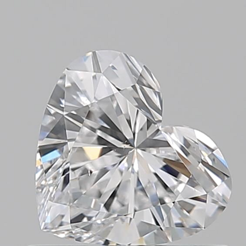 0.7 carat D-SI1 Natūralus Heart Deimantas (1)