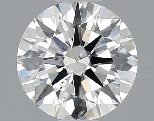 0.5 carat I-SI1 Excellent cut Natūralus Round Deimantas (1)