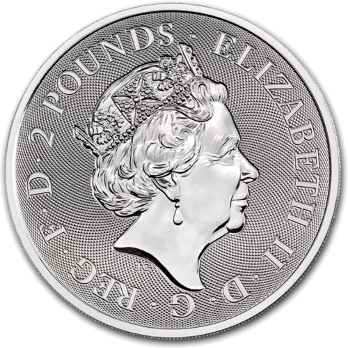 2019 Narsuolis (Valiant) Didžioji Britanija 1 oz Sidabrinė moneta (3)