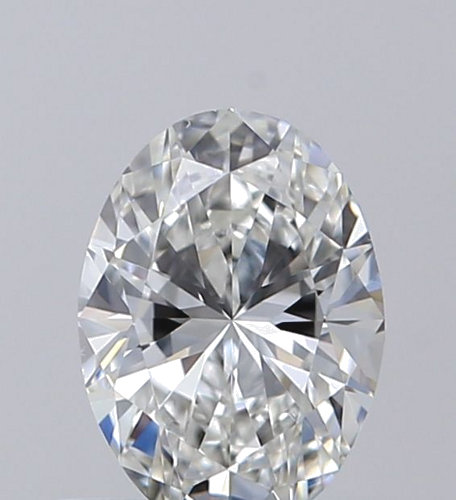 0.5 carat F-SI1 Natūralus Oval Deimantas (1)